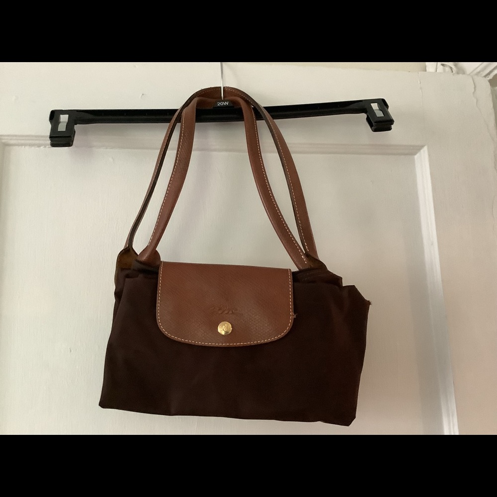 Large handle longchamp tote